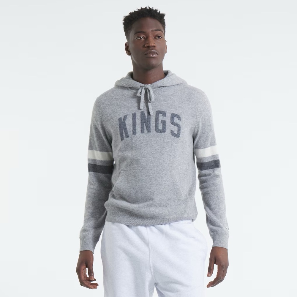 Todd Snyder/Fanatics | Los Angeles Kings | Cashmere Sweater | Heather Gray | XL